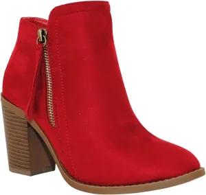 Women's Fashion Suede Booties