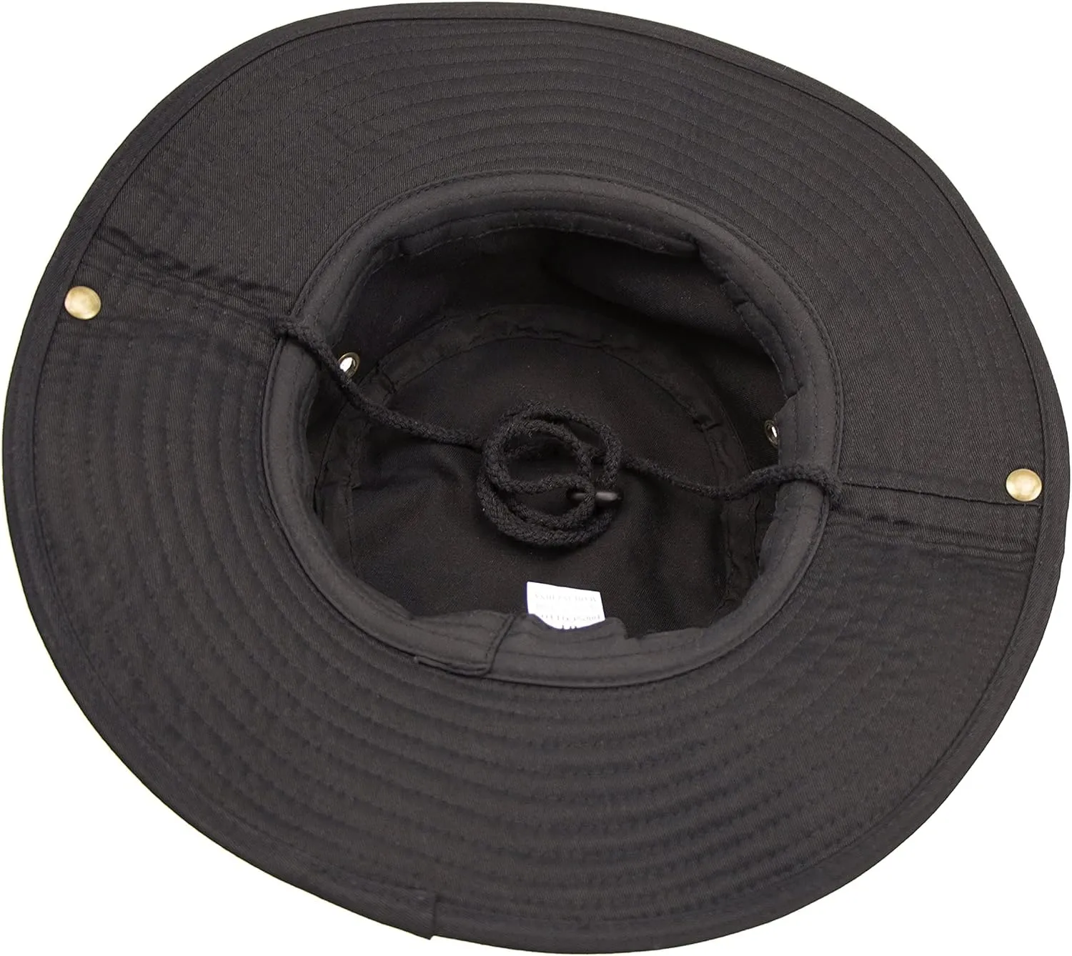 Womens Mens Sun Hat Wide Brim UV-Protection Bucket Fishing Safari Boonie Hat for Summer(Size:L)