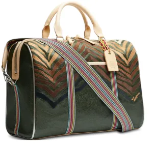 Women's Slash Jet Setter Crossbody Bag In Olive Green