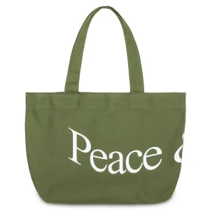 Wordmark Tote Bag - Olive