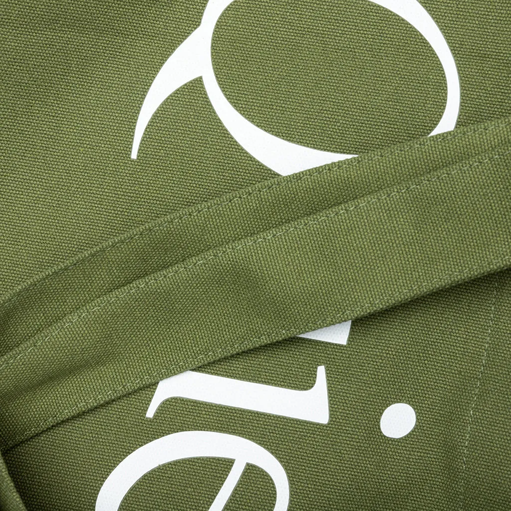 Wordmark Tote Bag - Olive