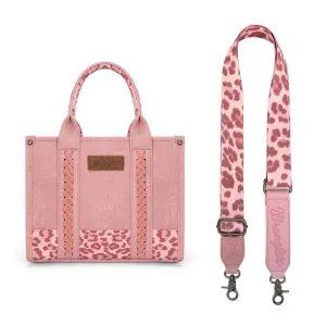 Wrangler Leopard Print Concealed Carry Tote or Crossbody