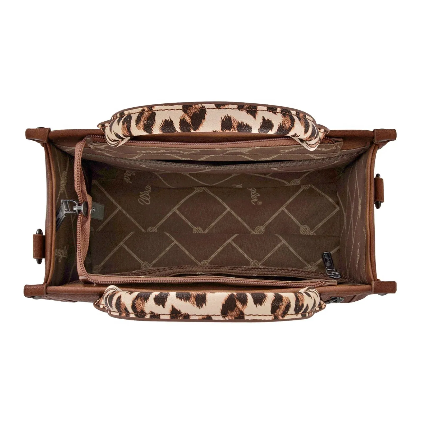 Wrangler Leopard Print Concealed Carry Tote or Crossbody