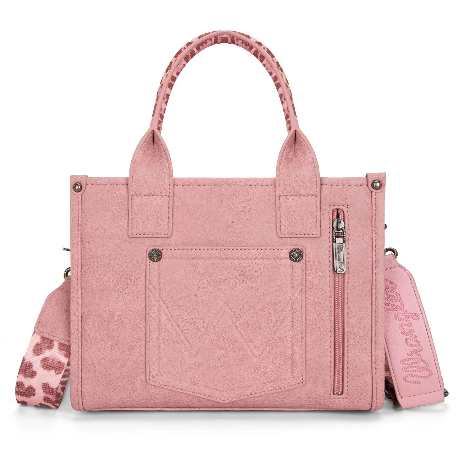 Wrangler Leopard Print Concealed Carry Tote or Crossbody