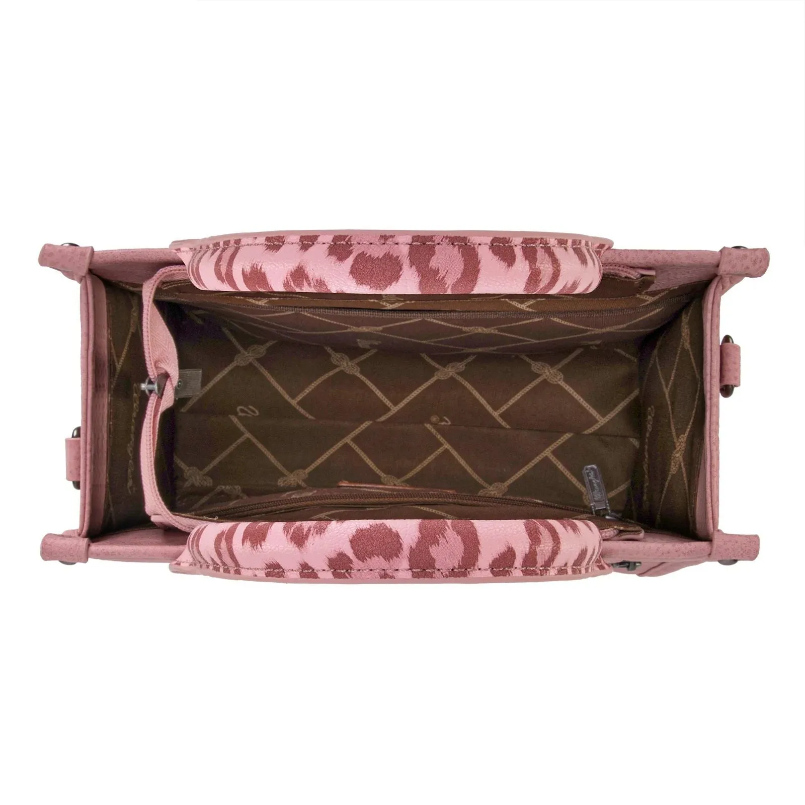 Wrangler Leopard Print Concealed Carry Tote or Crossbody