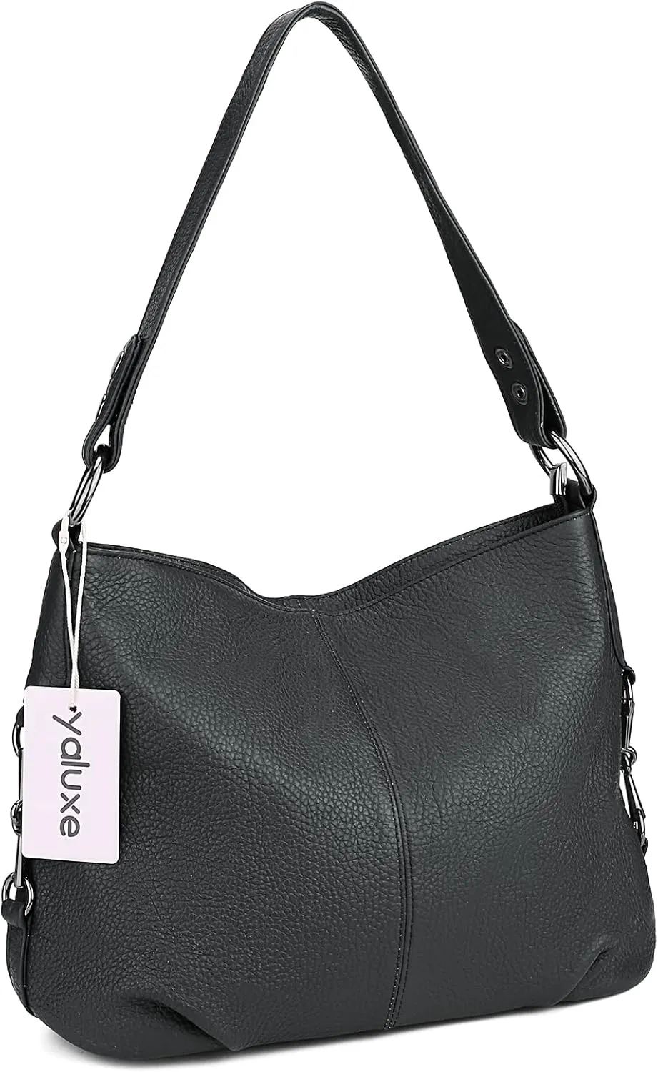 YALUXE Genuine Leather Shoulder Bags Stylish Hobo Handbags Purses Crossbody Bags for Women