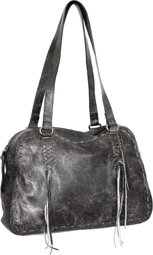 Yara Leather Bowler Bag