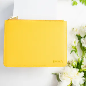 Yellow Bridal Set Personalised Bridesmaids Gift