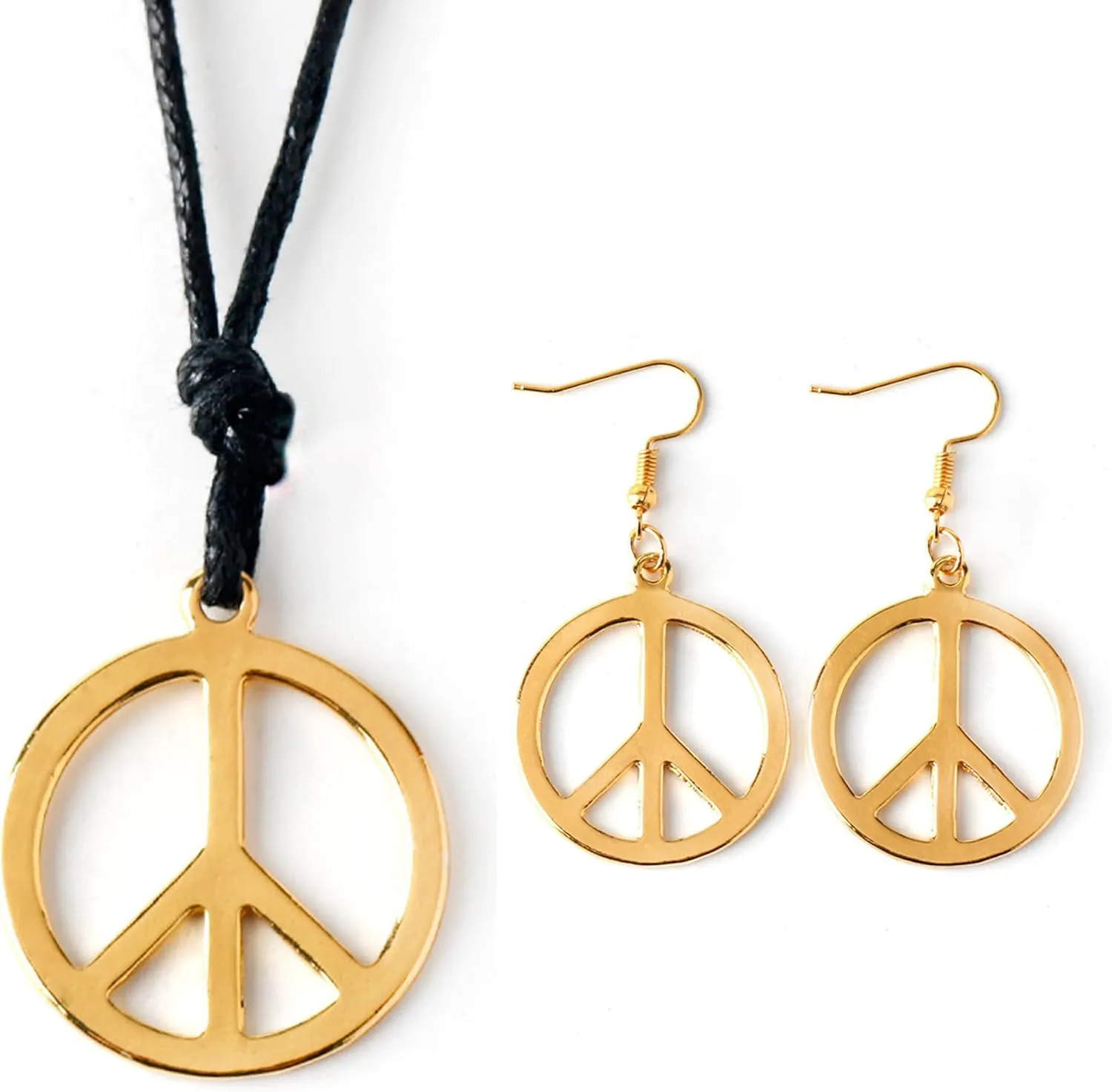 ZeroShop Women's 60s 70s Decades Hippie Clothes Outfits Accessories Costume for Halloween