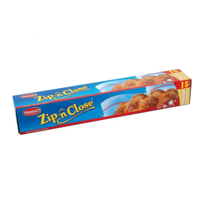Zip n' Close Challah 2 Gal. Bags (15 count)