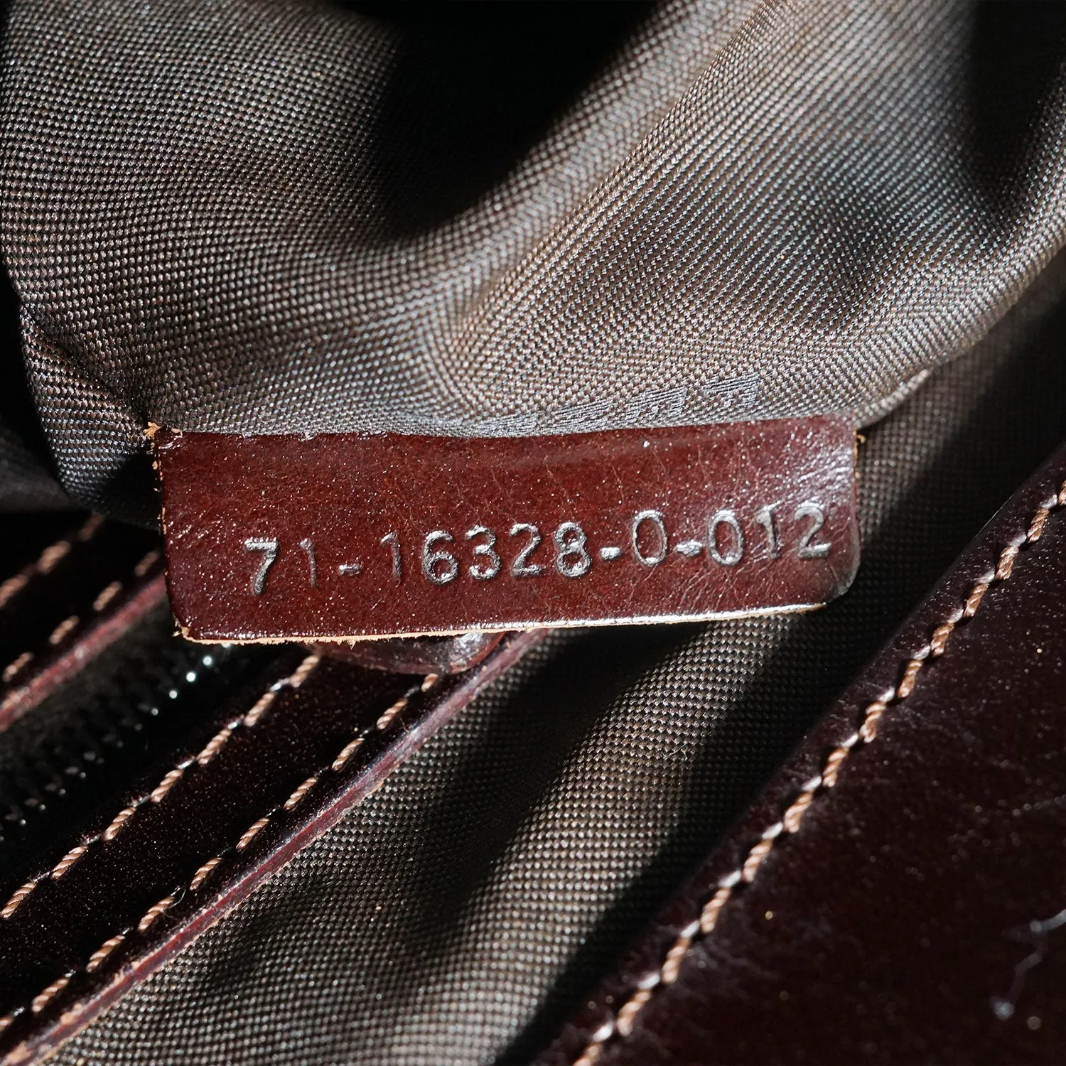 Zucca Canvas Leather Trimmed Foldable Tote